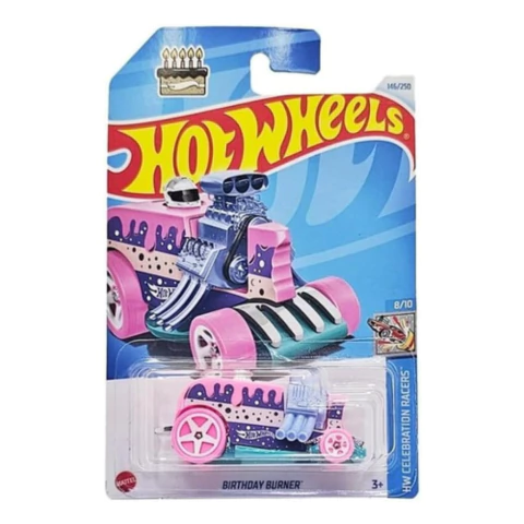 Hot Wheels Birthday Burner Rosa Celebration Racer Htd83