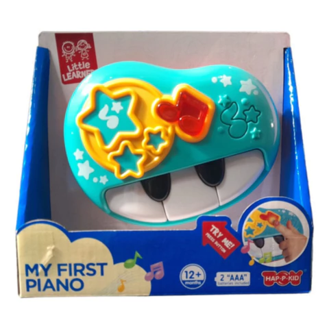 Mi Primer Piano Con Luz Y Sonidos Para Bebe Hap-p-kid 4549t