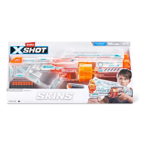 Pistola X-shot Skins Last Stand Specter C/ 16 Dardos 7300