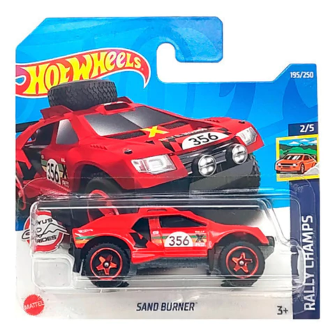Vehículo Hot Wheels Sand Burner Rally Champs Hcx64 Mattel