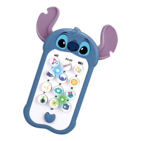 Stitch Activity Phone Teléfono Musical Con Luz Y Sonido 2819