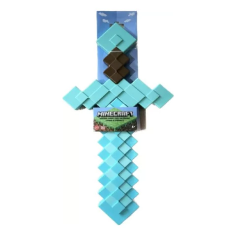 Minecraft Arma De Batalla Espada De Diamante - Mattel