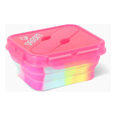 Lunchera Plegable 1 Compartimiento Color Rosa Footy Ts103