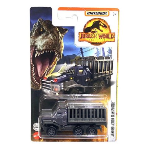 Auto Matchbox Jurassic World Armored Action Transporter