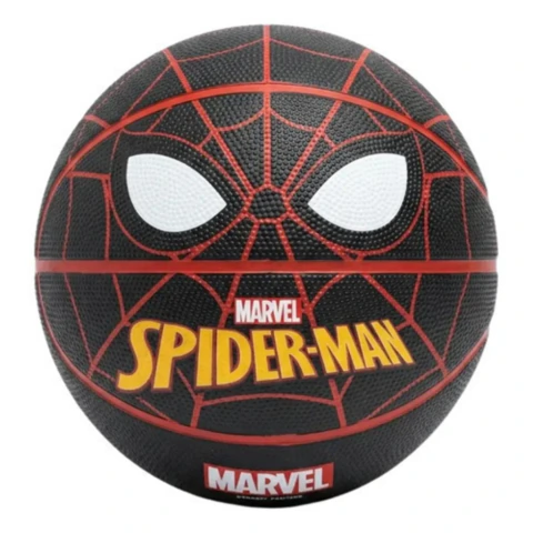 Pelota De Basquet Spiderman N5 Marvel 57516 Negro