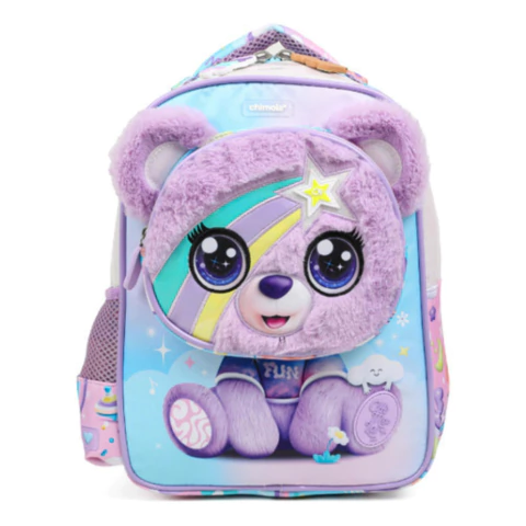 Chimola Mochila Escolar De Espalda 12 Pulgadas Bear Bt173