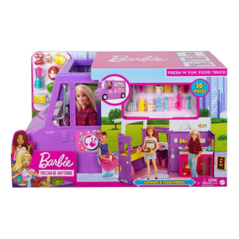 Barbie Food Truck Camion De Comida C/accesorios Mattel-lanus