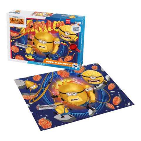 Puzzle Secreto Mi Villano Favorito Con Lupa 48 Pzc Tapimovil