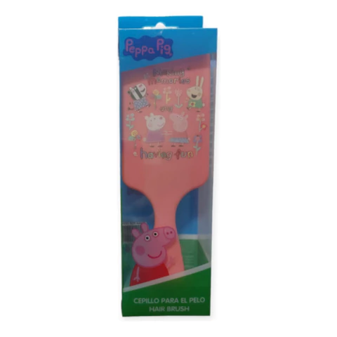 Cepillo De Pelo Infantil Peppa Pig Disney En Caja