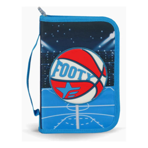 Cartuchera Escolar Despegable Basquet Footy Lanus