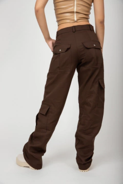 Calça Megan - Marrom - Mia Brand