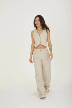 Calça Amelia - Linho - Mia Brand