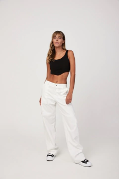 Calça Megan - Off White na internet