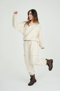 Moletom Kelly - Bege na internet