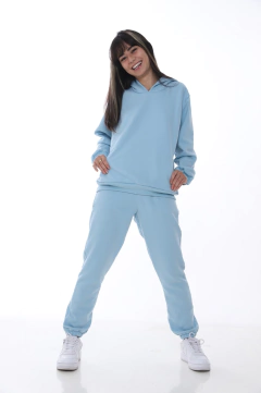 Calça Moletom Luwi - Azul - Mia Brand