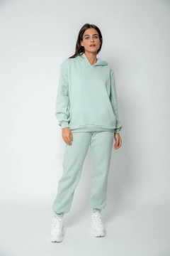 Imagem do Calça Moletom Luwi - Verde Menta