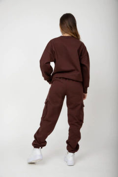 Moletom Kelly - Marrom - Mia Brand