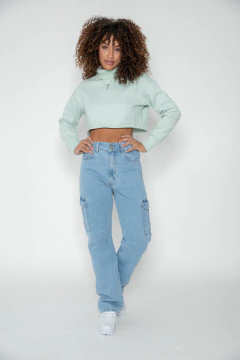 Cropped Morgan - Menta - Mia Brand