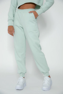 Calça Moletom - Menta na internet