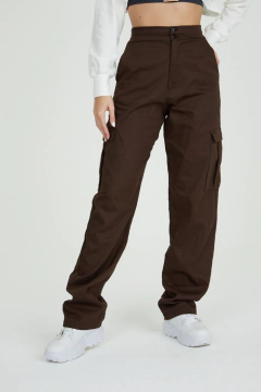 Calça Florence - Marrom - loja online