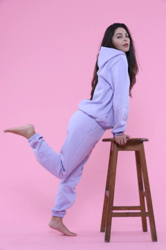 Blusa Moletom Luwi - Lilás - Mia Brand