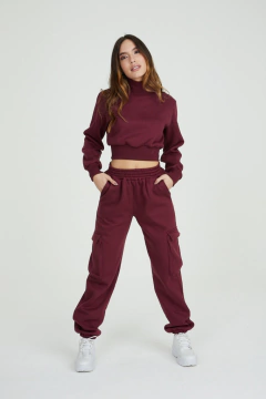 Calça Nola - Vinho - Mia Brand