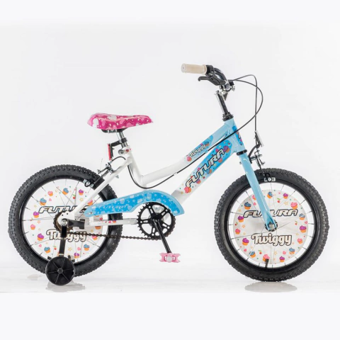 BICICLETA FUTURA TWIN ROD.16 NENA VIOLETA (COD.4047)