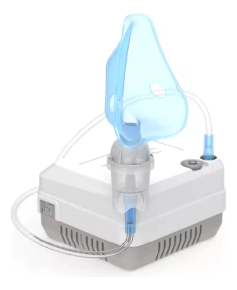 Nebulizador A Pistón Zentec Adulto Y Pediátrico Npz10 220v Color Blanco