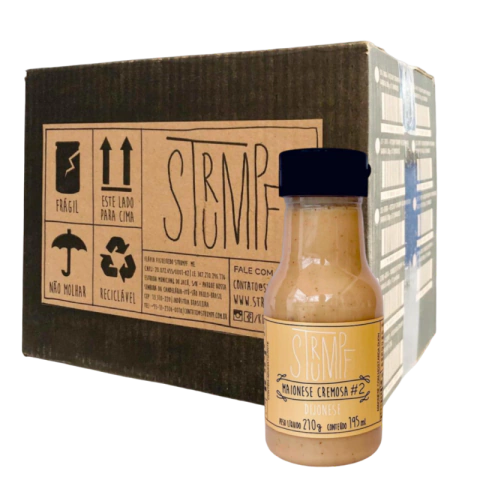 Maionese #2 Dijonese 210G Pote (Caixa C/ 12 Unidades)
