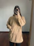 Maxi buzo beige