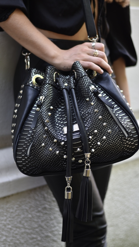 BOLSO TERRY CROCO - comprar online
