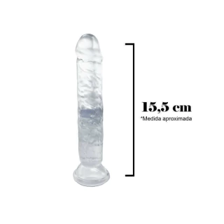 Pênis Realístico Em Silicone Sem Vibro 15cm