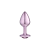 Plug Anal Lite Plug Rosa M com Pedra Rosa 263 - comprar online