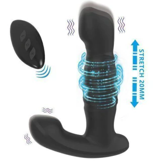 Vibrador De Próstata Com Controle Sem Fio
