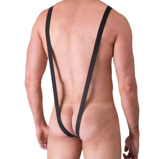 Fantasia Masculino Suspensório Preto 1200