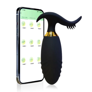 Cápsula Vibratória Vai e Vem com APP e 9 Modos de Vibração ME127