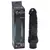 Pênis Realístico Com Vibrador Cyber Skyn 19X5m Preto | Imagem
