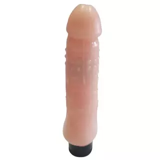 Pênis Realístico Com Vibrador Cyber Skyn 19X5Cm