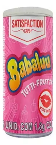 Bolinha Do Prazer Beijável Babaluu Tutti Frutti c/3