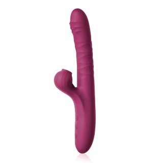 Vibrador Ponto G com 10 Modos de Estimulação do Clitóris Roxo