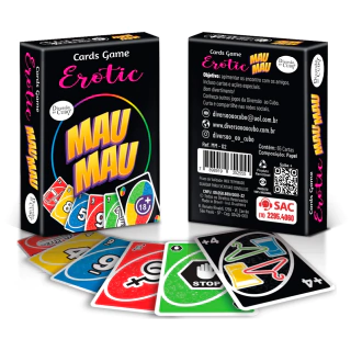 Uno Erótico Jogo de Cartas Estilo Uno