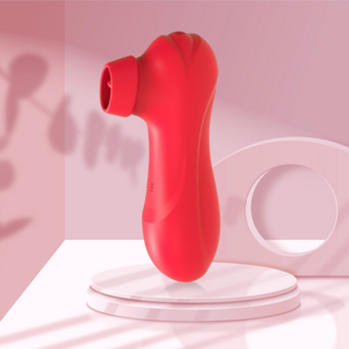 Vibrador Sugador Pro 69 Vermelho 12 Modos de Sucção ME130