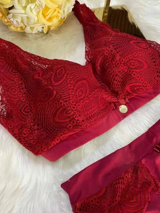 Lingerie Sensual Com Bojo Claudia CH680