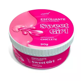 Esfoliante Sweet Girl Creme Para Virilha Chiclete 90g