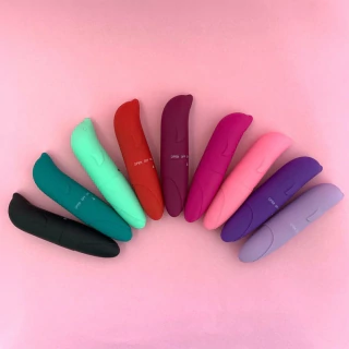 Vibrador Golfinho Ponto G com Dupla Estimulação Roxo