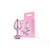 Plug Anal Lite Plug Rosa M com Pedra Rosa 263