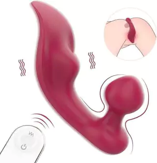 Vibrador De Luxo Com Estimulador YSDF058
