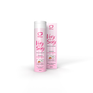 Óleo Corporal Very Sexy Leite de Algodão 100ml
