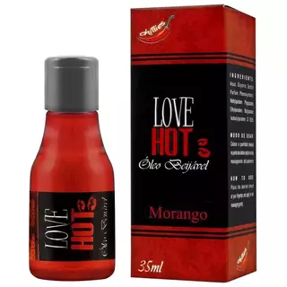 Love Hot Óleo Beijável de Morango 35ml