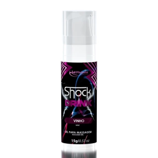 Gel Excitante Shock Drink Vinho 15g